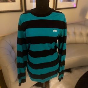 Vans Striped Graphic Long Sleeve Tee